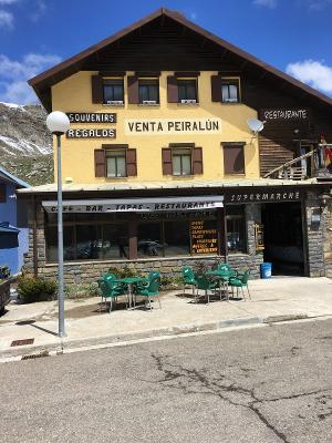 Lunch stop on top of the mountain